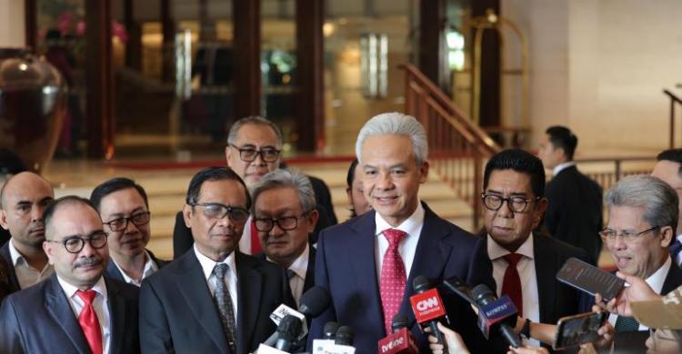 Ganjar-Mahfud Legowo Apapun Putusan MK Foto : Ist