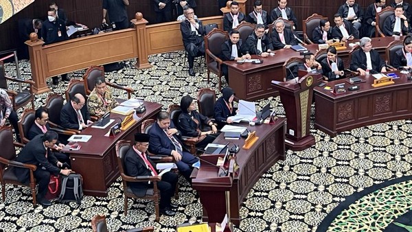 Suasana sidang di MK. Foto : Ist