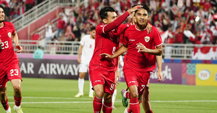 Indonesia vs Uzbekistan, Belum Ada Gol di Babak Pertama Foto : Ist