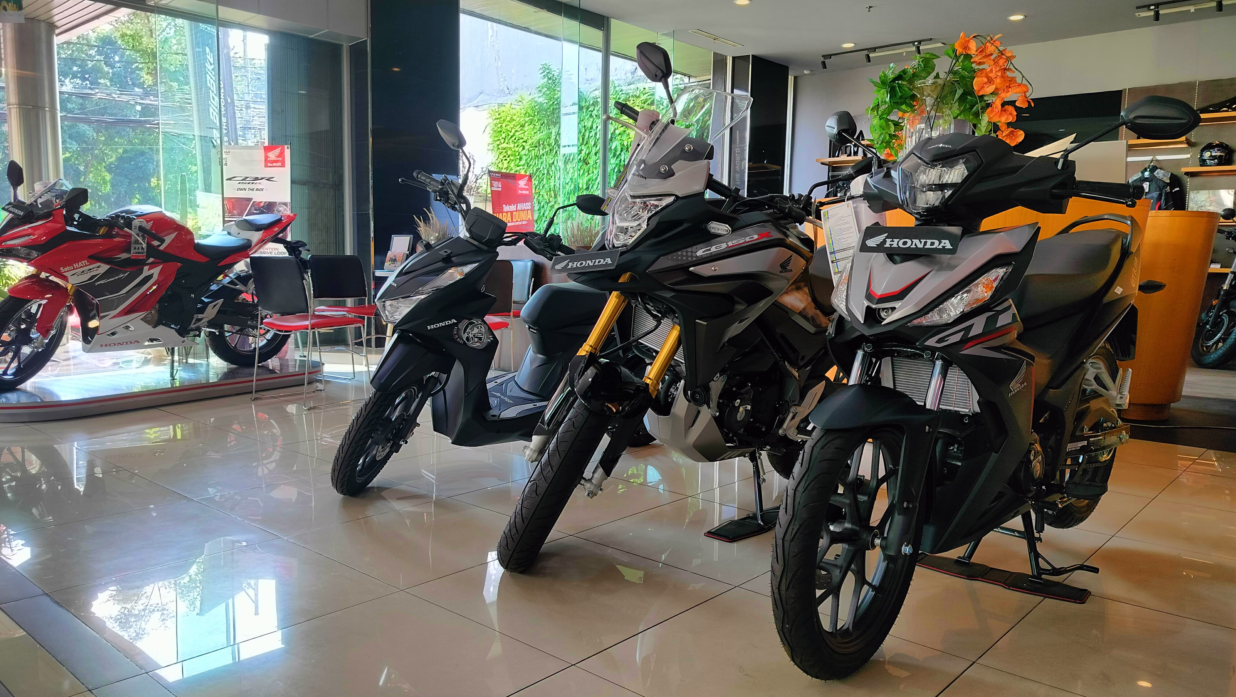 Ini Deretan Promo Motor Honda Sepanjang April PT Wahana Makmur Sejati beri promo selama April.(ist).
