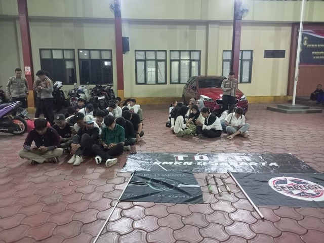 Jelang Lebaran, 169 Pelajar di Jakpus Malah Konvoi Mengganggu Ketertiban Foto : Ist