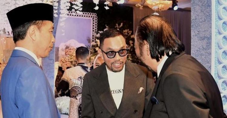 Jokowi Akrab Sama Paloh, Muhaimin Mesra Dengan Dasco Foto : Ist