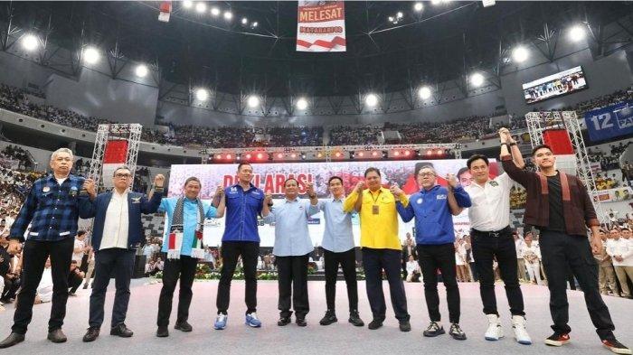 Koalisi Prabowo-Gibran Makin Gemuk, Jatah Menteri Tak Terganggu Pendatang Baru Foto : Ist