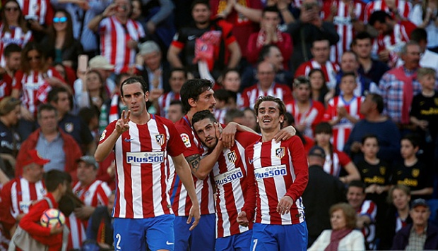 Skuad Atletico Madrid. Foto :Ist