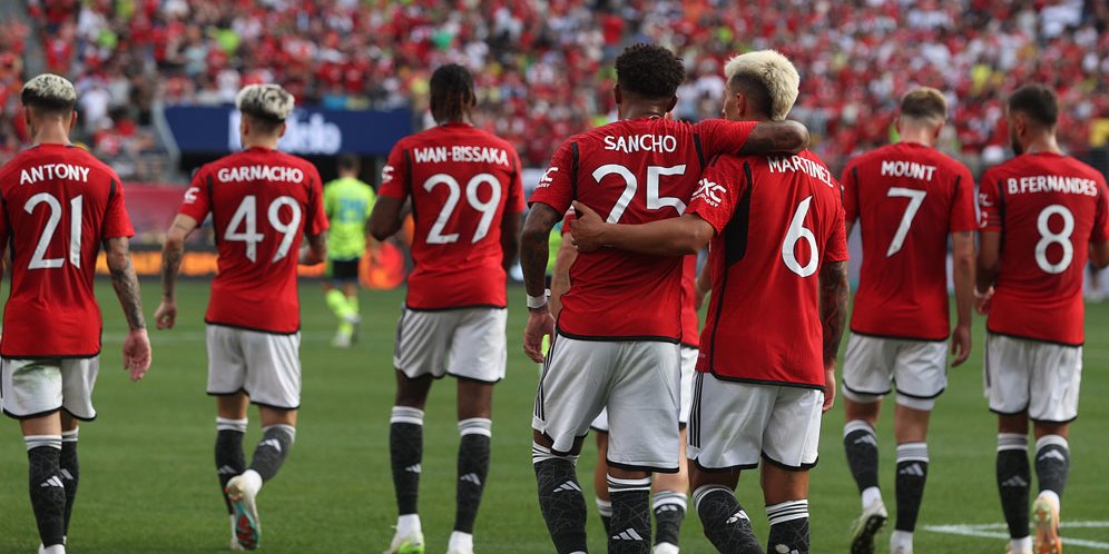 Liga Inggris, MU Vs Bournemouth Bermain Imbang 2-2 Skuad MU. Foto : Ist