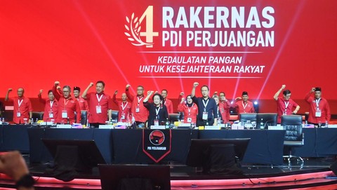 Masuk Koalisi Atau Oposisi, Diputuskan Dalam Rakernas Rakernas PDIP tahun 2023. Foto : Ist