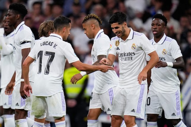 Menang 2-0 Atas Bilbao, Real Madrid Kembali Di Puncak Klasemen Liga Spanyol Skuad Real Madrid. Foto : Ist