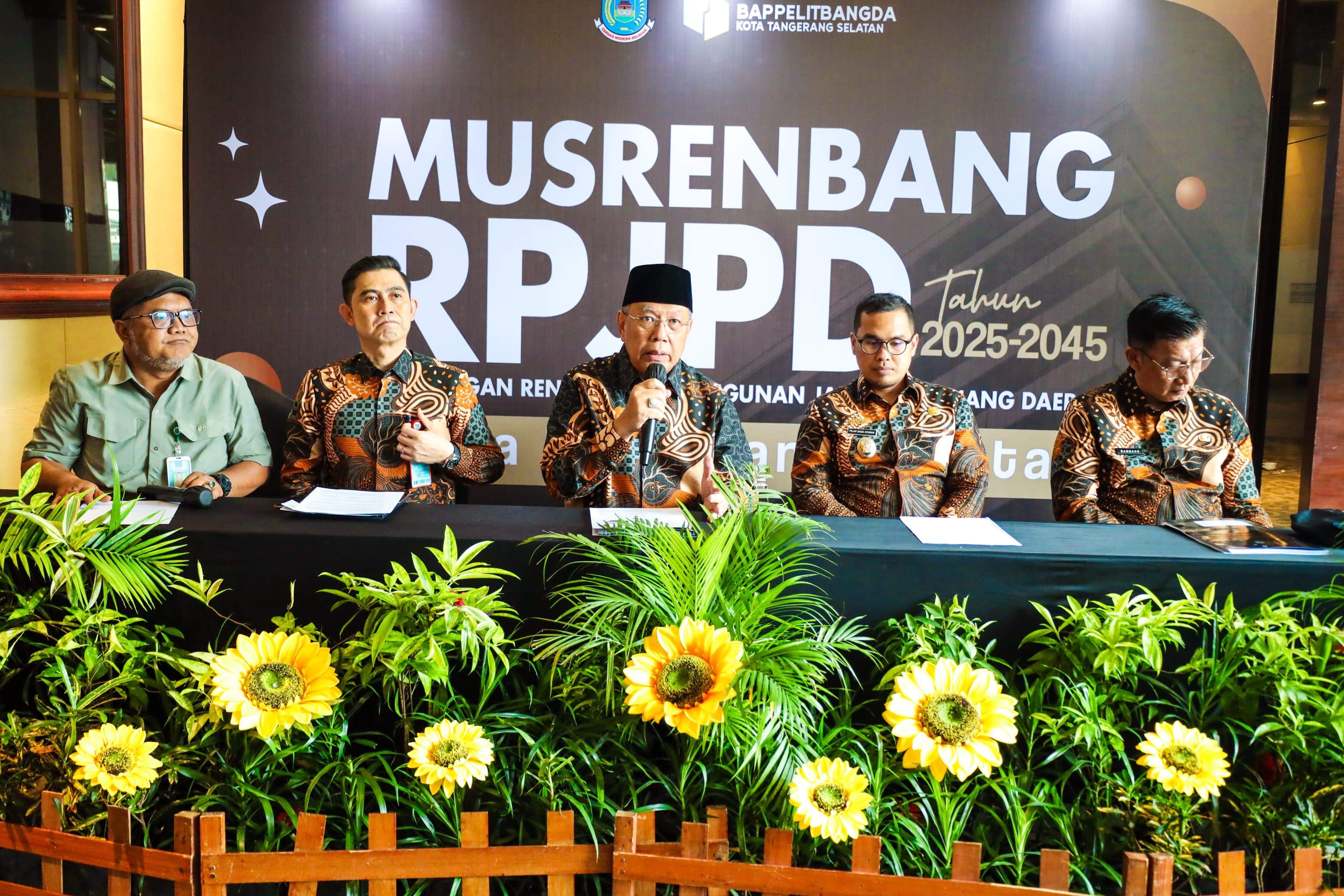 Musrembang RPJPD, Pemkot Tentukan Arah Kebijakan Tangsel Hingga 2045 Foto : Ist