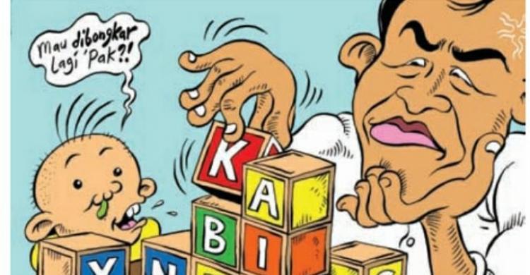Nama-nama Menteri Yang Beredar Saat Ini Palsu Foto : Ist