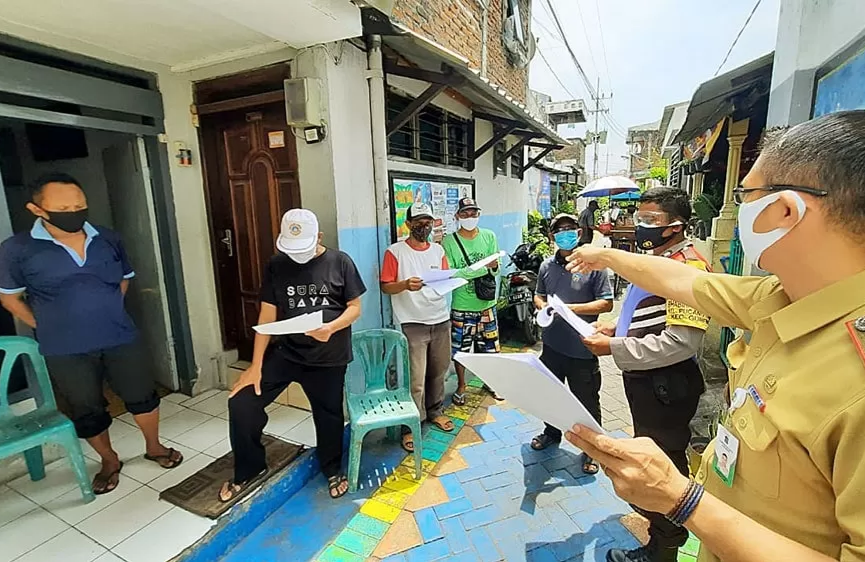 Pendataan warga baru oleh Dukcapil. Foto : Ist