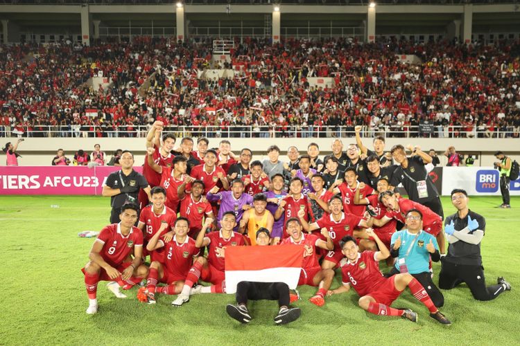 Pasukan STY Bermental Baja, Garuda Muda Sukses Bantai Korea Selatan Lewat Drama Adu Penalti Foto : Ist