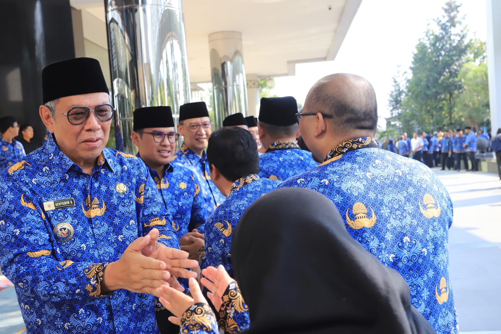 Pemkot Tangsel Gelar Halalbihalal 1445 H, Benyamin: Semangat Baru Layani Masyarakat Foto : Ist