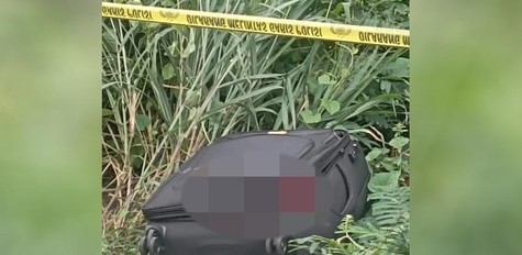 Penemuan Mayat dalam Koper Gegerkan Warga Bekasi Foto : Ist