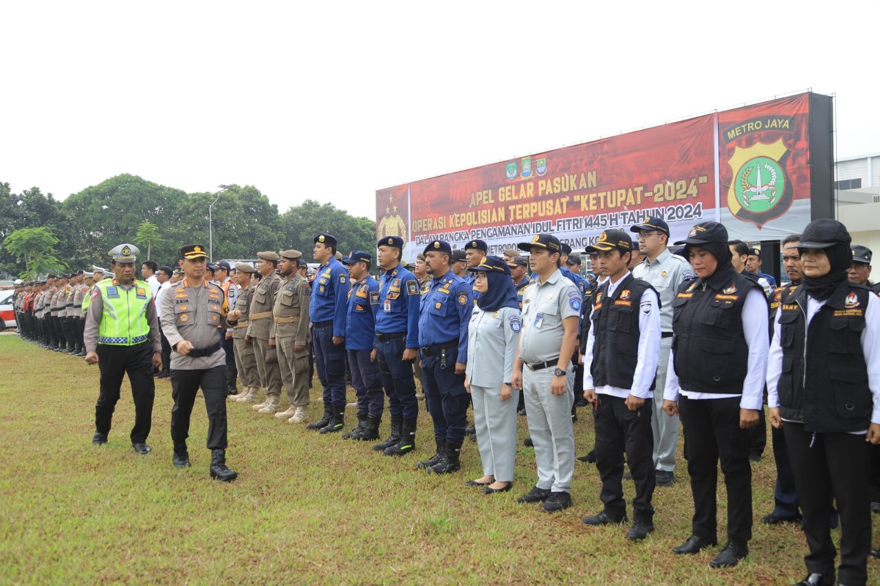 Polres Metro Tangerang Kota Siagakan 1.416 Petugas Gabungan Selama Idulfitri Foto : Ist
