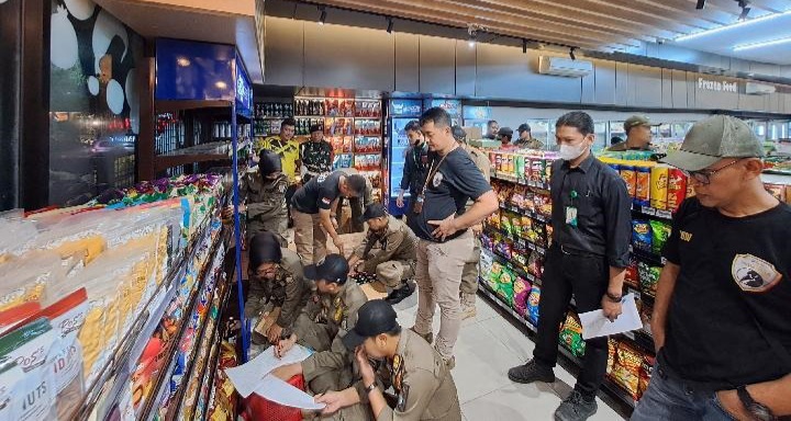 Razia Di Kawasan Alam Sutera Foto : Ist