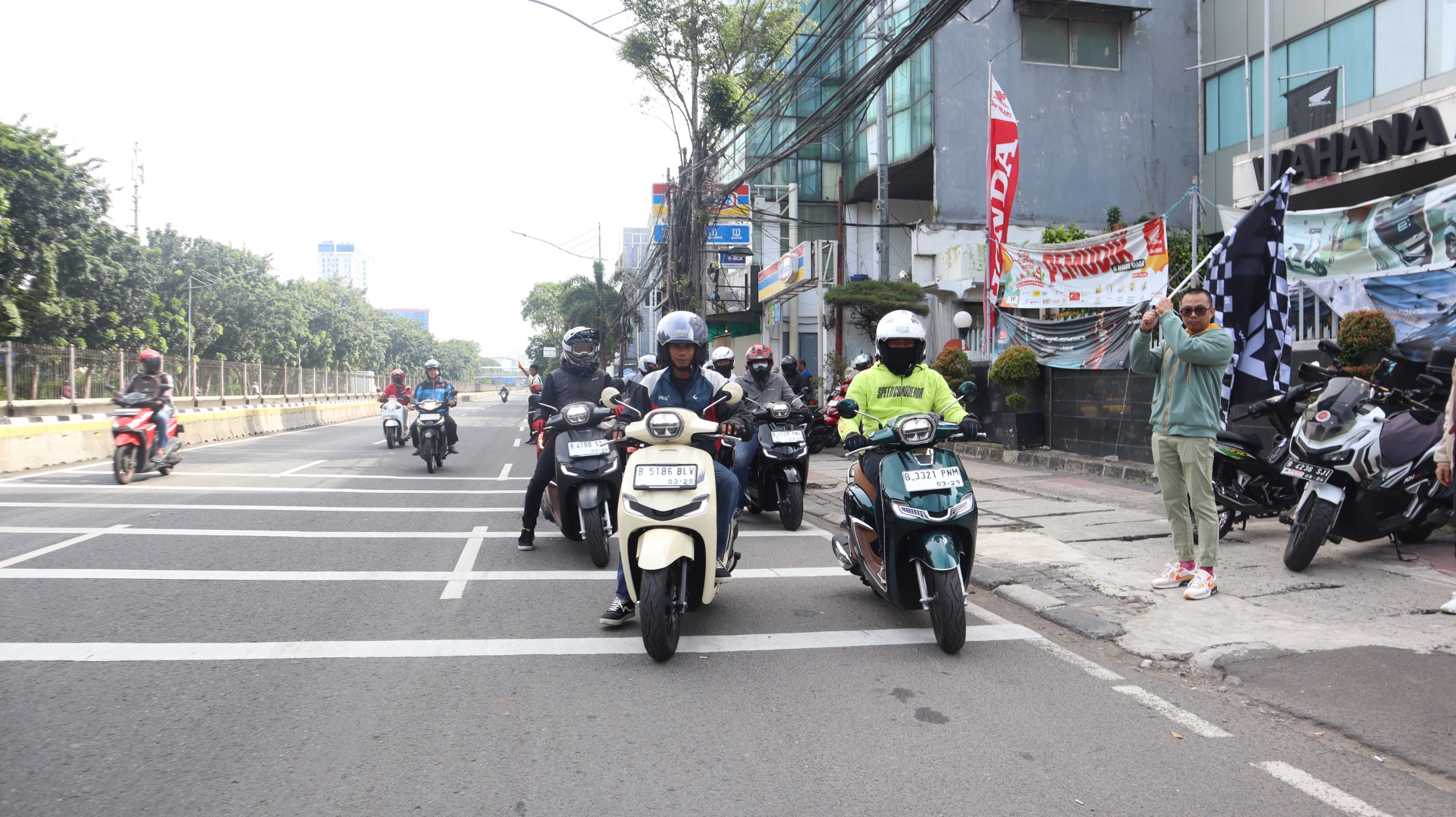 Review Langsung Honda Stylo, Pegiat Media Kunjungi Objek Bersejarah Di Jakarta Pegiat media city touring dengan Honda Stylo.(ist).