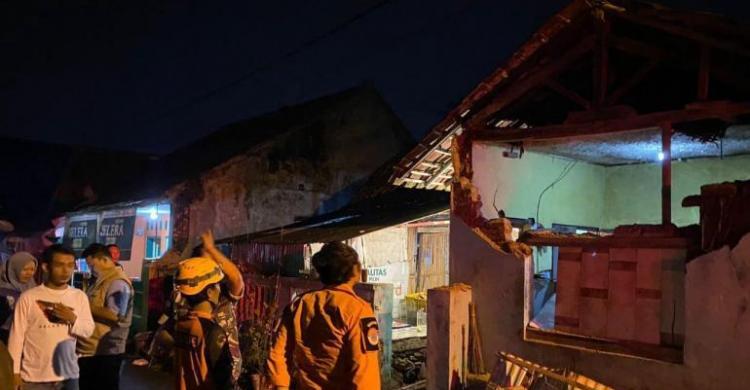 Rumah Rusak Gempa Garut 110 Unit, Korban Luka Jadi 8 Foto : Ist