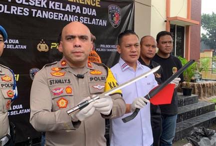 Sakit Hati Jadi Motif Pelaku Tusuk Pemilik Toko Baju Tangerang Hingga Tewas Foto : Ist