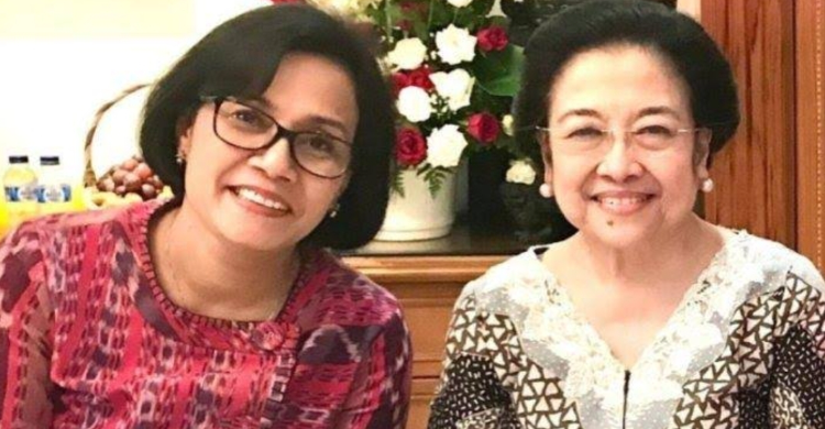 Sri Mulyani ke Open House Terbatas Megawati, Ngaku Hanya Berlebaran Foto : Ist