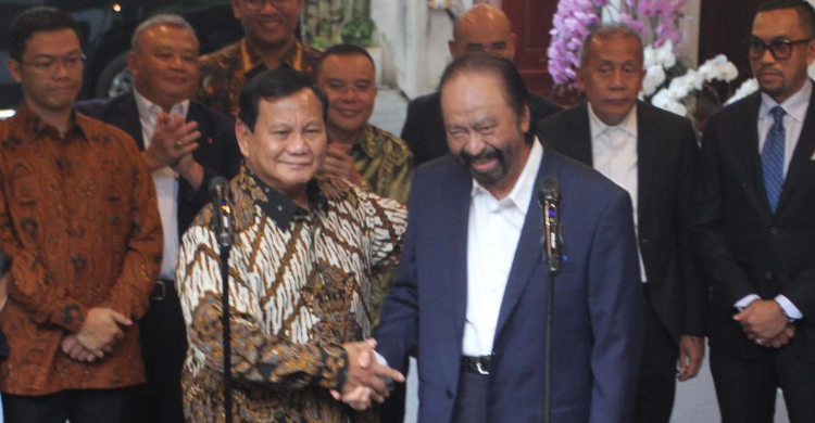 Surya Paloh Bawa Gerbong NasDem ke Kertanegara Foto : Ist