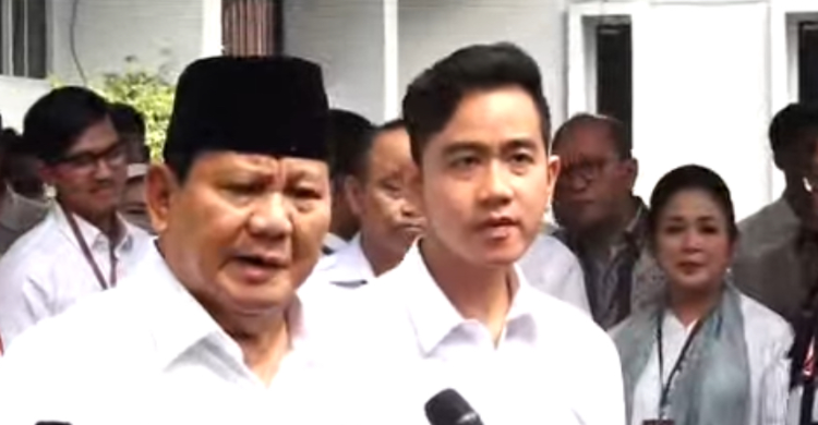 Tiba Di KPU, Prabowo Ajak Pimpinan Politik Bekerja Sama Untuk Bangun Indonesia Foto : Ist