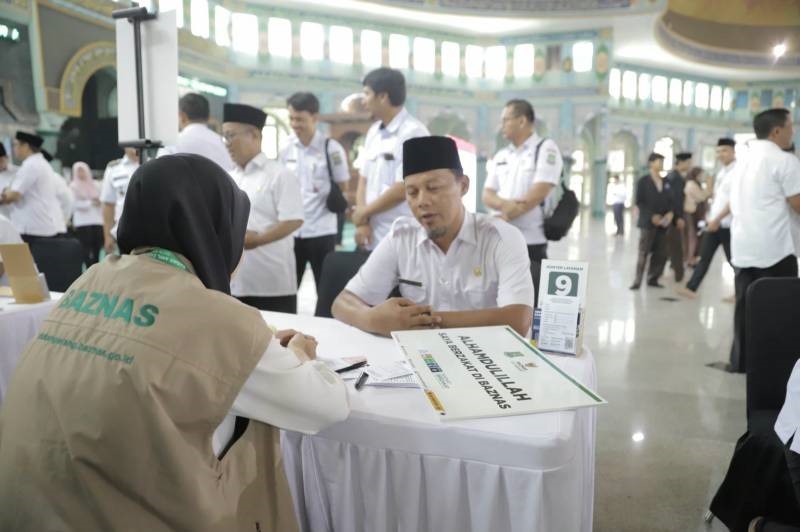 Zakat Fitrah Kota Tangerang Ramadan 2024 Tembus Rp8,7 M Foto ; Ist