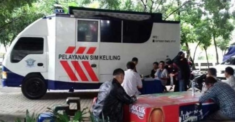 5 Lokasi SIM Keliling Jakarta Rabu 8 Mei 2024 Foto : Ist