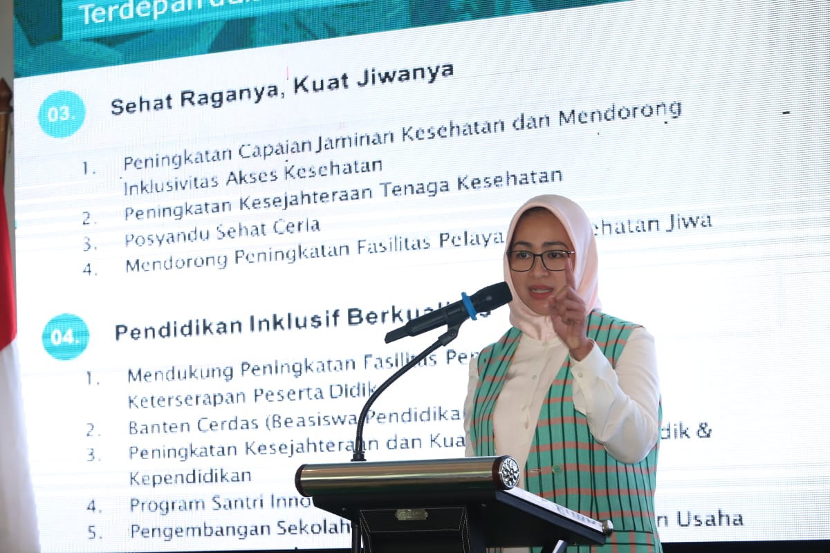 Airin Setuju Pemekaran Daerah Kabupaten di Banten Fotob: Ist