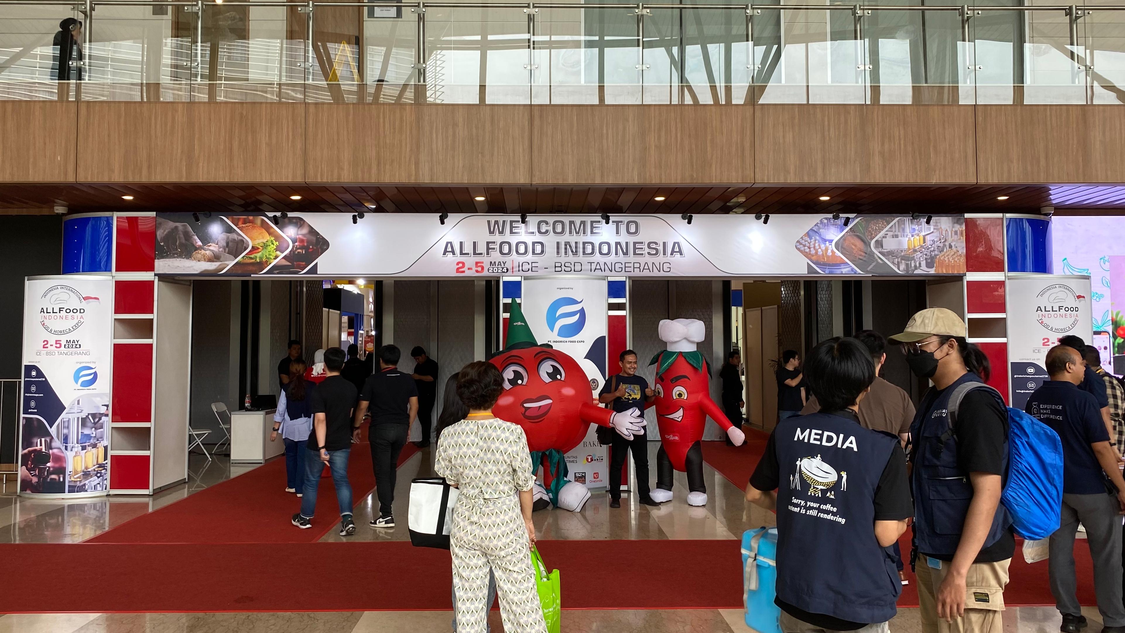 All Food Indonesia Buat Pameran Pemasok Usaha Makanan, Ada Apa Saja? Foto : Mg.Fikri