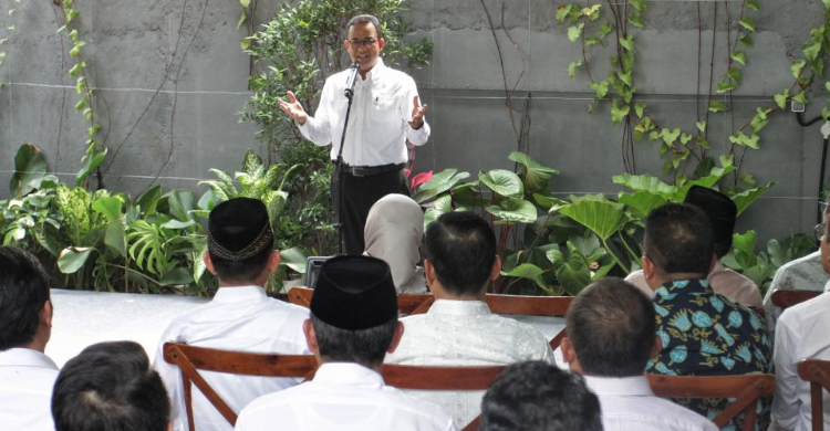 Anies Berusaha On, Akan Kampanye Perubahan Lagi Dari Aceh Foto : Ist