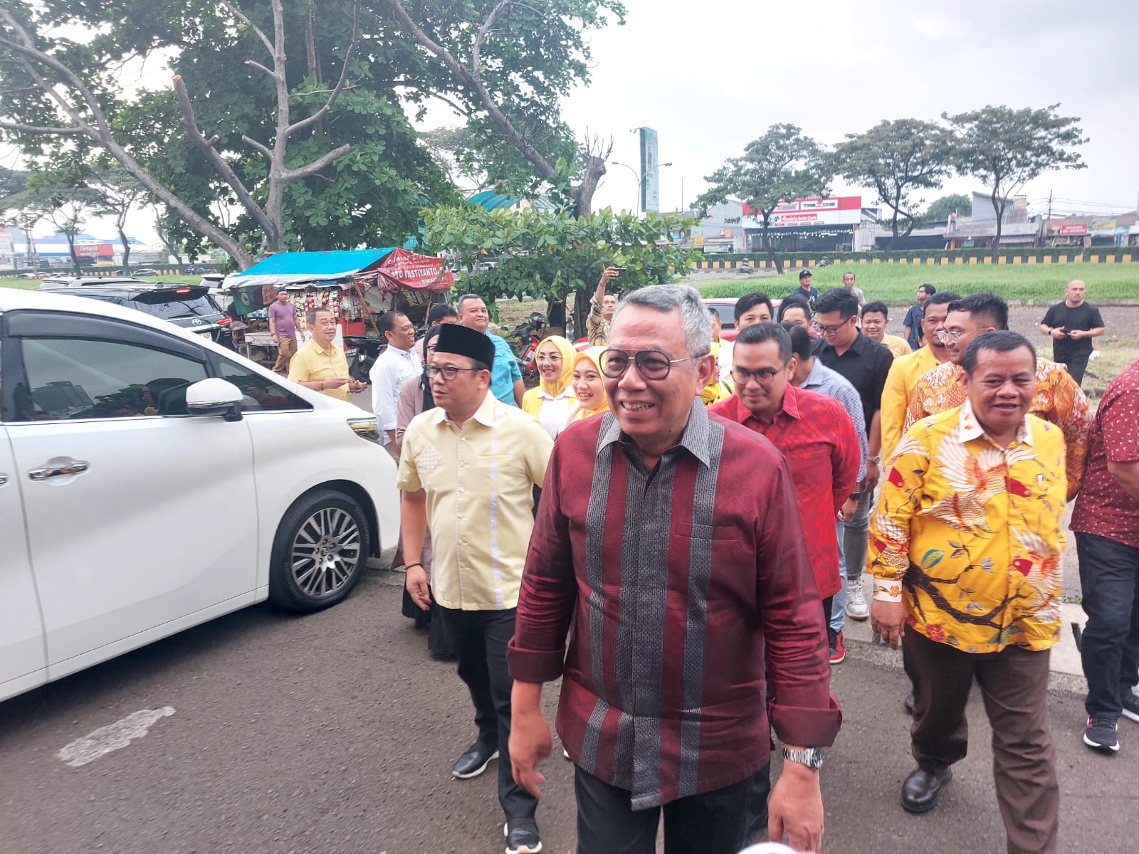 Berusaha Bentuk Koalisi Besar, Benyamin Jajaki Komunikasi Partai Parlemen Hingga Non Parlemen Foto : Ist