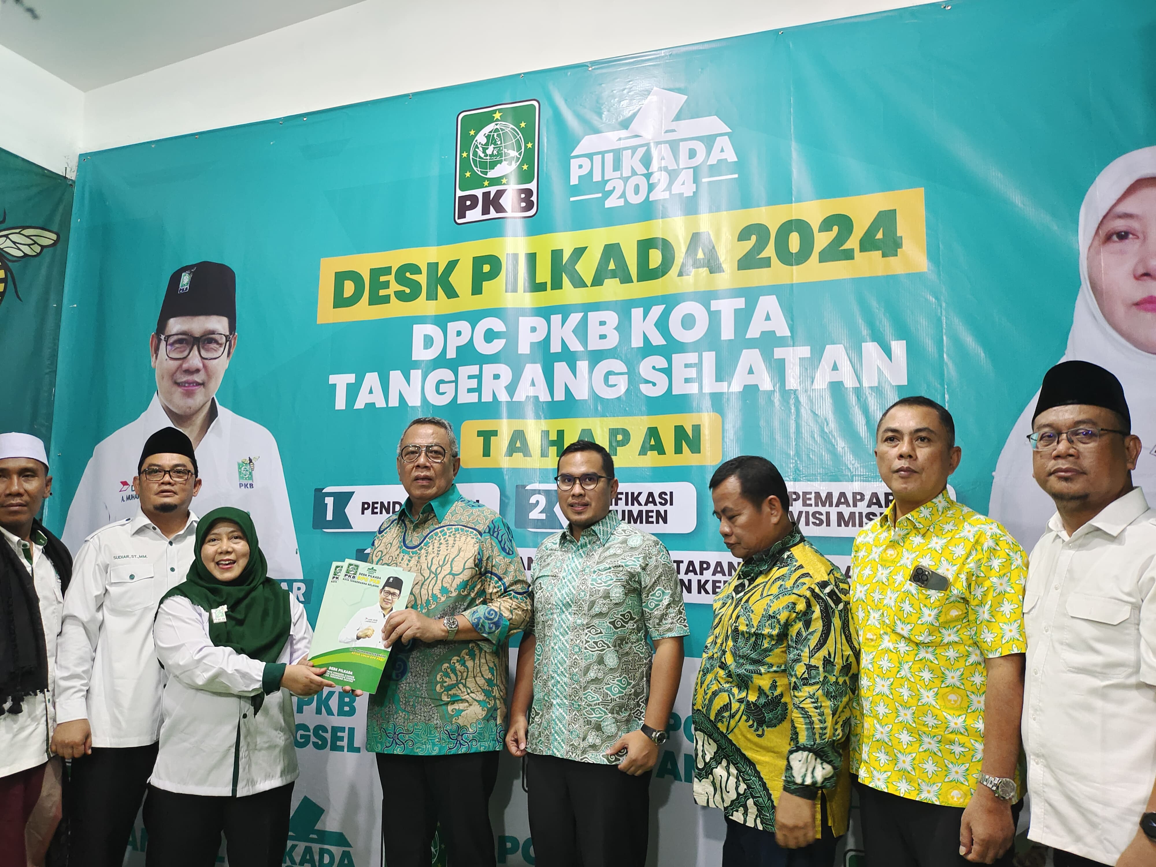 Buka Peluang Koalisi dengan PKB, Benyamin-Pilar Kembalikan Berkas Penjaringan Foto Ist