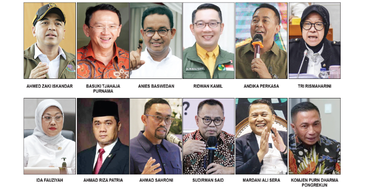 Bursa Cagub DKI Jakarta Semakin Ramai Foto : Ist