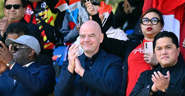 Erick: Terima Kasih Garuda Muda, Sejarah Baru Sepak Bola Indonesia Foto : Ist
