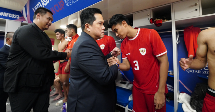 Erick Thohir: Generasi Emas Sepakbola Indonesia Bisa Terbang Tinggi Foto : Ist