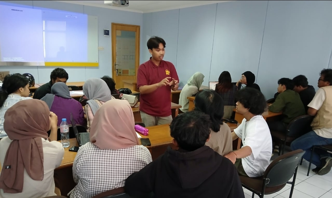 Febryan Wishnu Ikut Serta dalam Program Praktisi Mengajar di Jurusan DKV UMB Foto : Istimewa