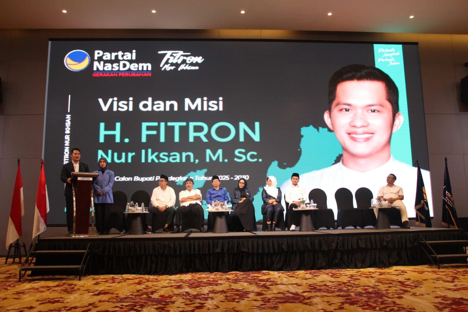 Fitron Usung Visi Paradigma Pembangunan Pandeglang yang Efisien Foto : Ist