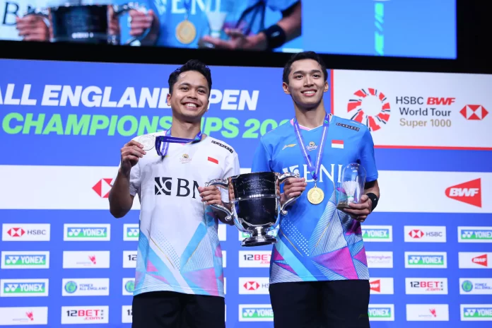 Ginting Dan Jojo Wakil Indonesia Di Olimpiade 2024 Foto : Ist