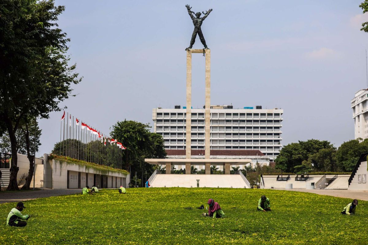 Info BMKG Cuaca Di Jakarta, Senin 27 Mei 2024 Cerah Berawan Foto : Ist