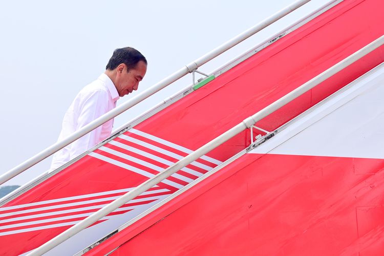 Jokowi Terbang Ke Bali, Buka KTT WWF Ke 10 Besok Foto : Ist