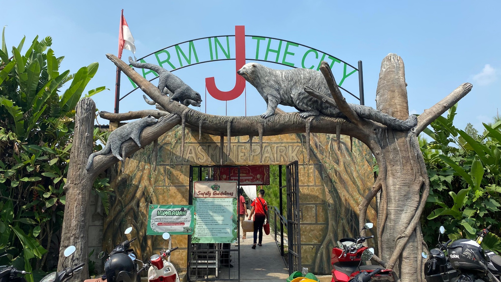 Kebun Binatang Ada di Kabupaten Tangerang? Ini Dia Jasmine Park Foto : Mg.Fikri