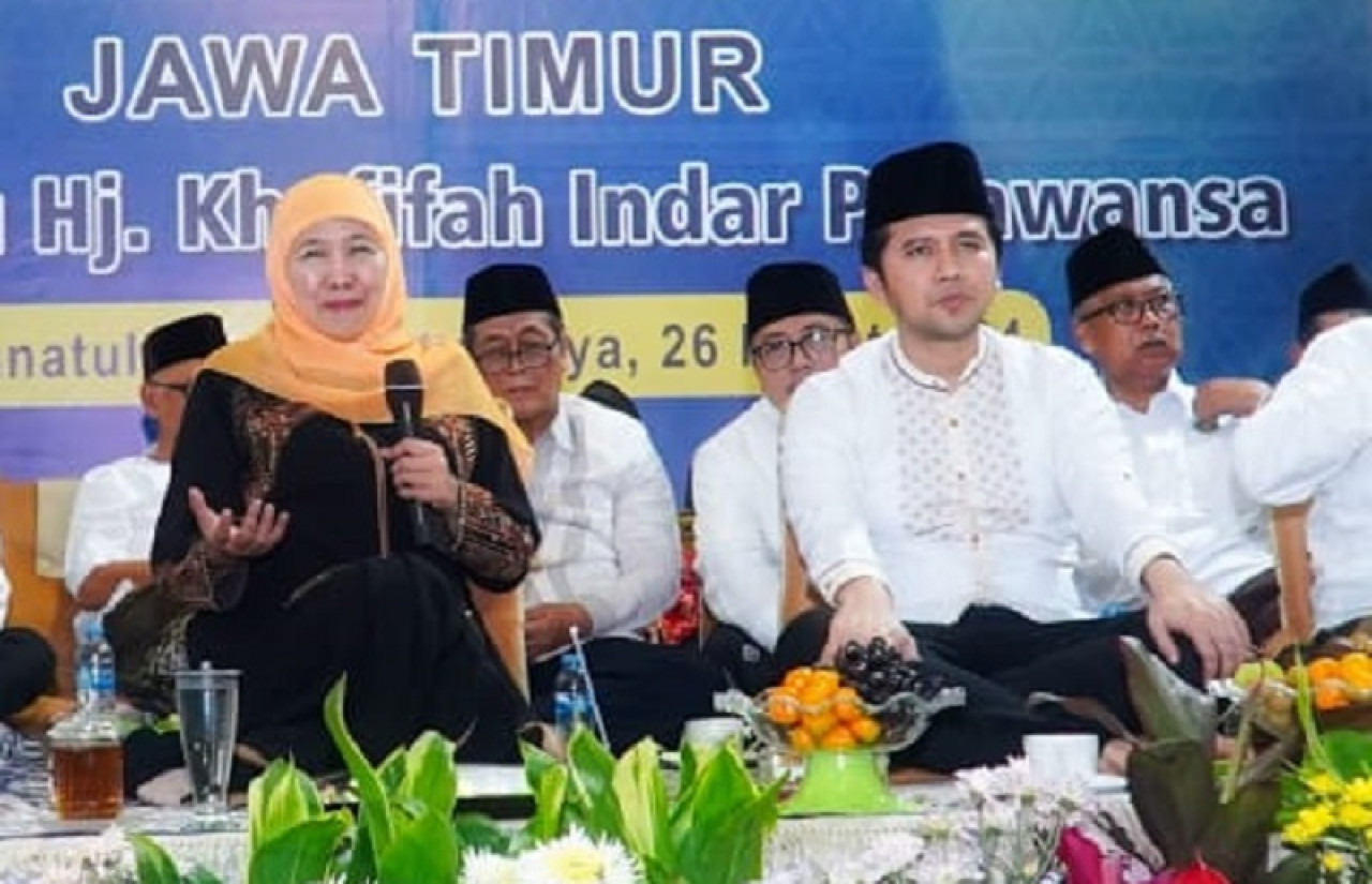 Khofifah Dan Emil Maju Lagi Di Pilkada Jatim, Didukung Golkar, PAN, Demokrat, Gerindra Foto : Ist