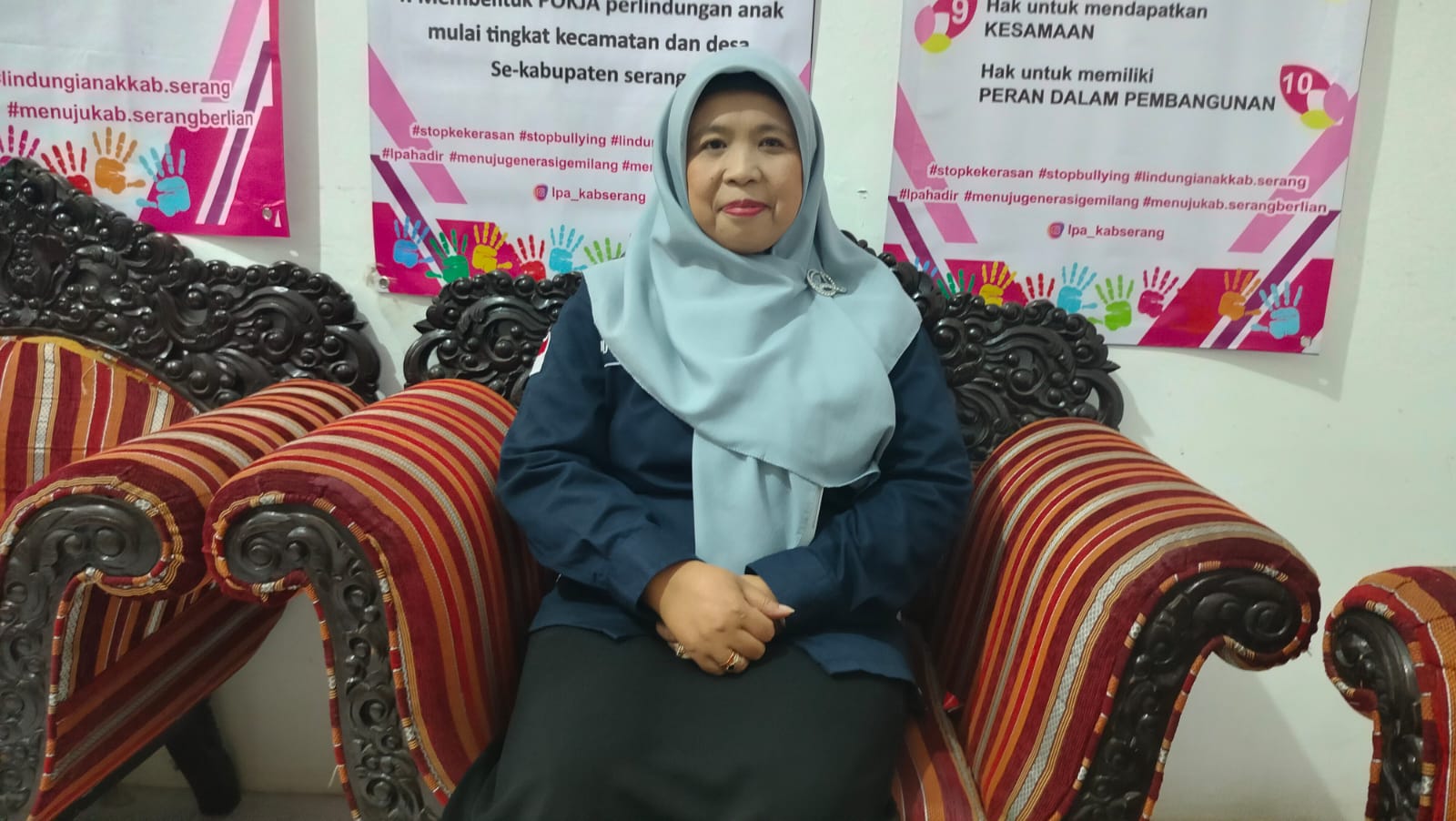 Komnas PA Kabupaten Serang Catat Ada 9 Anak Korban Kekerasan Seksual, Pelaku Ayahnya! Ketua Komnas PA Kab. Serang Kuratu Akyun. Foto : Ist