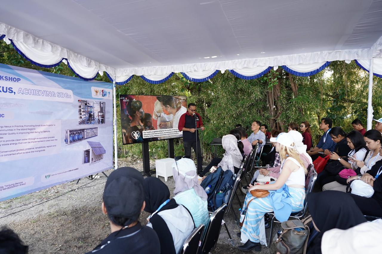 KTT WWF 2024 Momentum Gencarkan Water Energy Nexus oleh Artha Graha Peduli dan UGM Foto : Ist