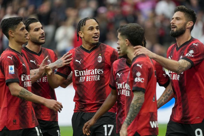 Liga Italia Skuad AC Milan. Foto : Ist