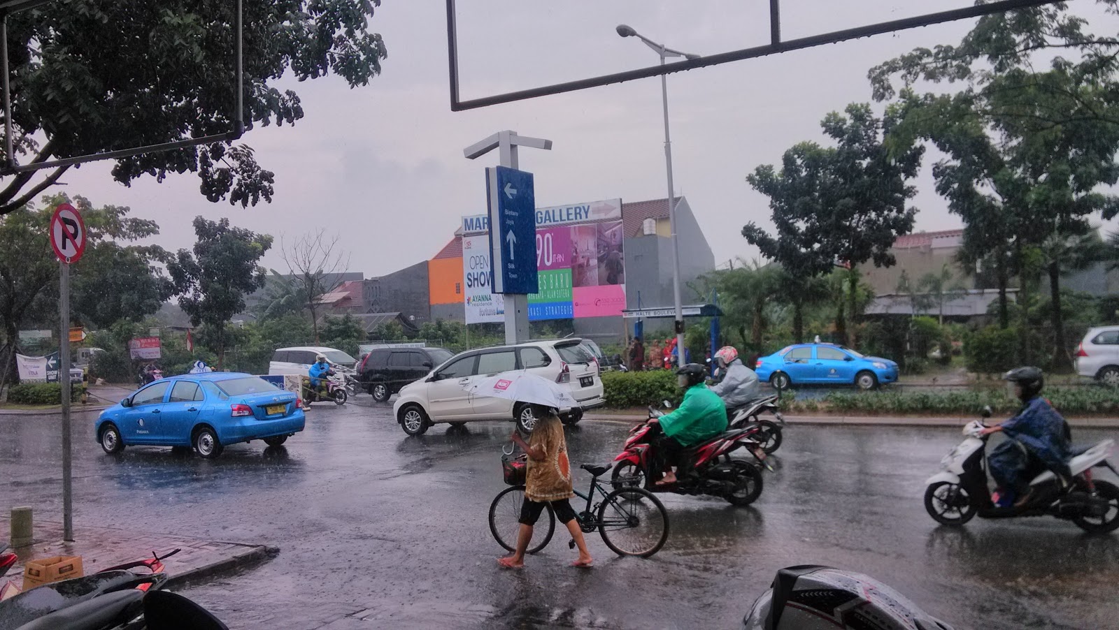 Mendung Serta Hujan Dominasi Cuaca Tangerang Hari Ini Kamis 16 Mei 2024 Foto : Ist