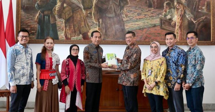 Menerima Rakyat Merdeka Di Istana Bogor Foto : RM
