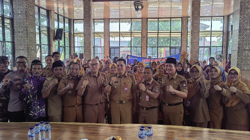 Mengatasi Angka Stunting, Pj Bupati Tangerang Hadiri Pertemuan Seluruh Petugas Puskesmas Balaraja Foto : Mg.Fitri