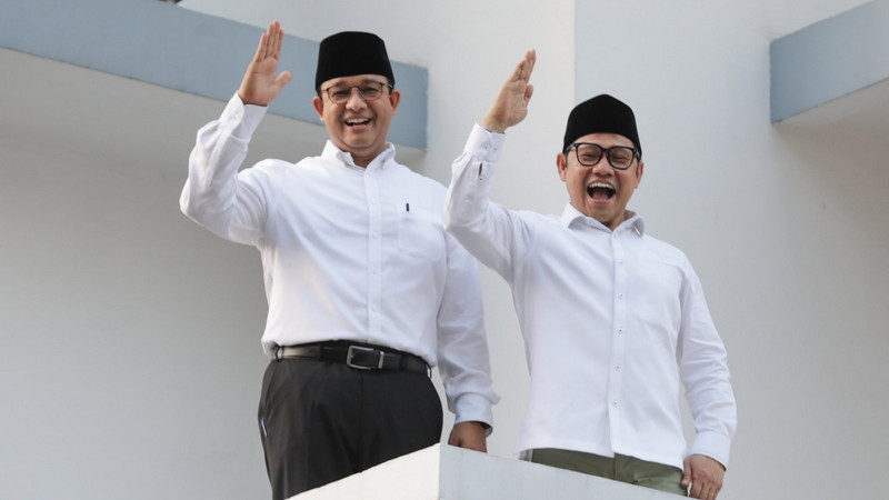 NasDem Dan PKS Dorong Kader Internal, Cak Imin Senang Anies Mau Nyagub Lagi Foto : Ist