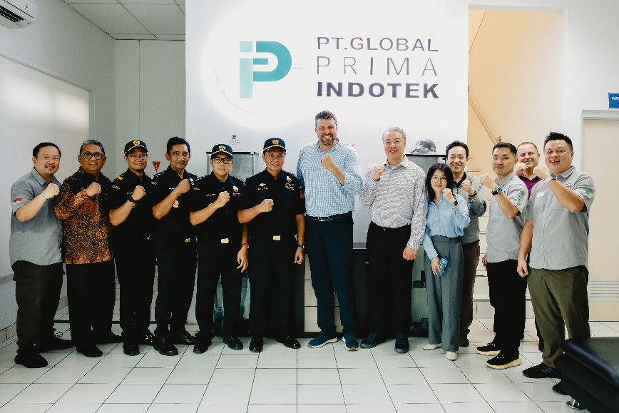 Pantau Pemanfaatan Fasilitas Kepabeanan, Bea Cukai Tangerang Kunjungi PT Global Prima Indotek Foto : Ist